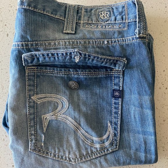 Rock & Republic Other - Rock N Republic Henlee Distressed Boot Cut Jeans